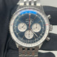 Breitling Navitimer Stainless Steel 46 MM - Stainless Steel Bracelet - Blue Dial - AB0137211C1A1