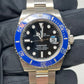 Rolex Cookie Monster White Gold Submariner Watch 41 MM - Oyster Bracelet - Black Dial - 126619LB