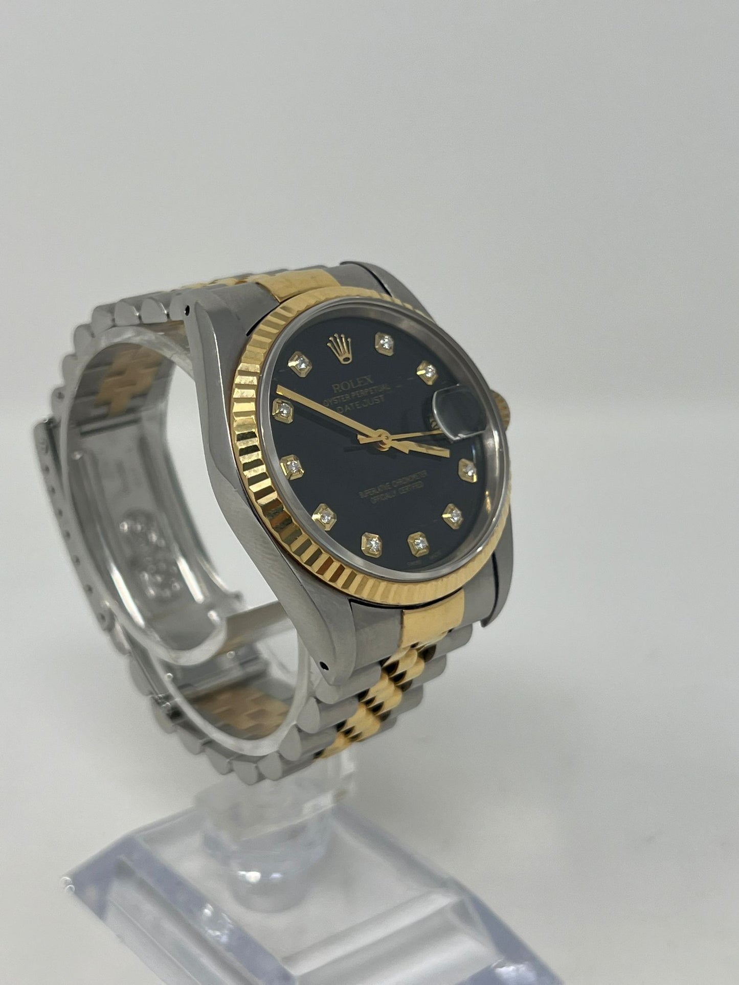 Rolex Datejust - 36 MM - Steel And Yellow Gold - 16233 bkd