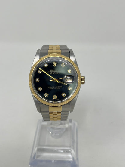Rolex Datejust - 36 MM - Steel And Yellow Gold - 16233 bkd