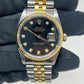 Rolex Datejust - 36 MM - Steel And Yellow Gold - 16233 bkd