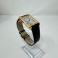 Cartier Tank Solo XL 41 MM - Brown Leather Strap - Rose Gold Bezel - Silver Dial - 3514 / W5200026