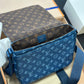 Louis Vuitton - Monogram District PM Shoulder Bag - Blue - M23785