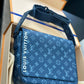 Louis Vuitton - Monogram District PM Shoulder Bag - Blue - M23785