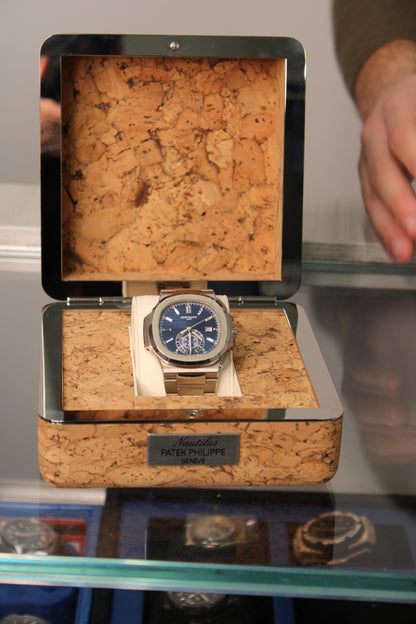 Patek Philippe Nautilus Chronograph - 40th Anniversary Limited Edition - 44 MM - White Gold - 5976/1G-001