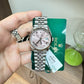 Rolex Stainless Steel And White Gold Datejust - 36 MM - Oyster Bracelet - Fluted Bezel - Pink Jubilee Roman Dial - 126234 pjdo