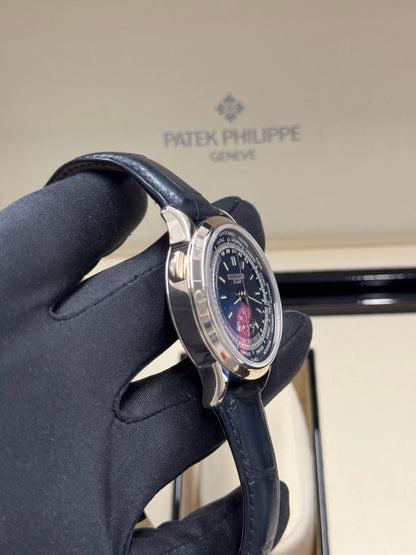 Patek Philippe Complications - Chronograph and World Time - 39.5 MM - White Gold - 5930G-010