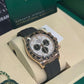 Rolex Everose Gold Cosmograph Daytona Watch - 40 MM - Oysterflex Strap - Black Cerachrom Bezel - Meteorite and Black Index Dial - 126515LN-0008