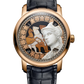 Vacheron Constantin Métiers D' Art Tribute To Great Civilizations - Pink Gold - 42 MM - Black Leather Strap - Athéna De Velletri Dial - 7620A/000R-H081