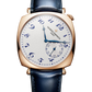 Vacheron Constantin Historiques American 1921 Pink Gold 40 MM - Blue Leather Strap - Grained Silver-Toned Dial - 82035/000R-H114