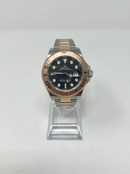 Rolex Steel and Everose Gold Yacht-Master  Watch - 40 MM - Oyster Bracelet - Black Dial - 126621-0002