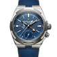 Vacheron Constantin Overseas Dual Time Cardinal Points - East - 41 MM - Titanium - Blue Dial - 7930V/210T-H074