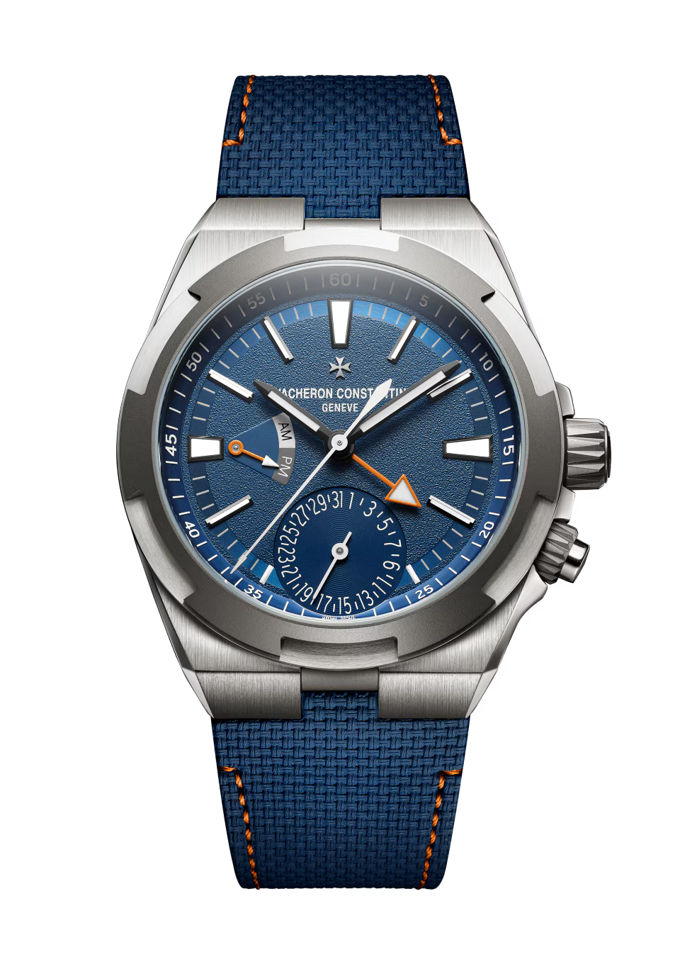 Vacheron Constantin Overseas Dual Time Cardinal Points - East - 41 MM - Titanium - Blue Dial - 7930V/210T-H074