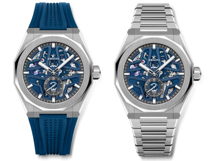 Zenith DEFY Skyline Skeleton - 41 MM - Stainless Steel - Blue Dial - 03.9300.3620/79.I001
