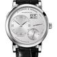 A.Lange & Söhne Lange 1 Platinum 38.5 MM - Black Leather Strap - Silver Dial - 191.025 nyc watcher nyc watches