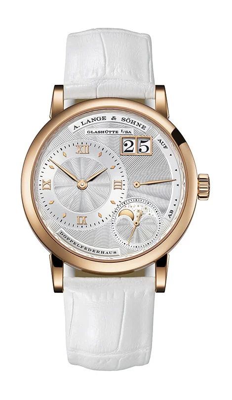 A.Lange & Söhne Lange 1 Rose Gold 36.8 MM - White Leather Strap - White Dial - 182.03 nyc watcher nyc watches