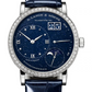 A.Lange & Söhne Lange 1 White Gold 36.8 MM - Blue Leather Strap - Diamond Bezel - Blue Dial - 182.886 nyc watcher nyc watches