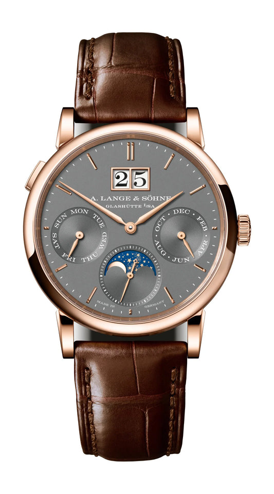 A.Lange & Söhne Saxonia Annual Calendar - 36 MM - Rose Gold - Grey Dial - 331.033E