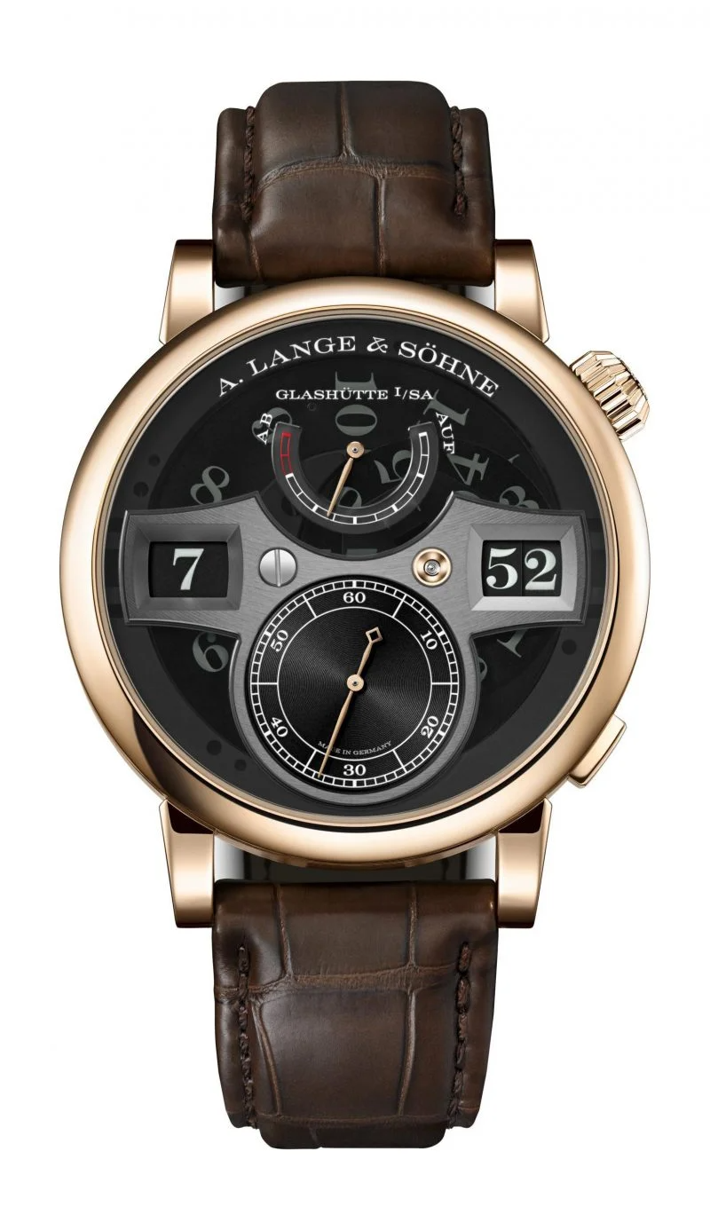 A.Lange & Söhne Zeitwerk - 41.9 MM - Yellow Gold - Black Dial - 142.055 nyc watcher nyc watches