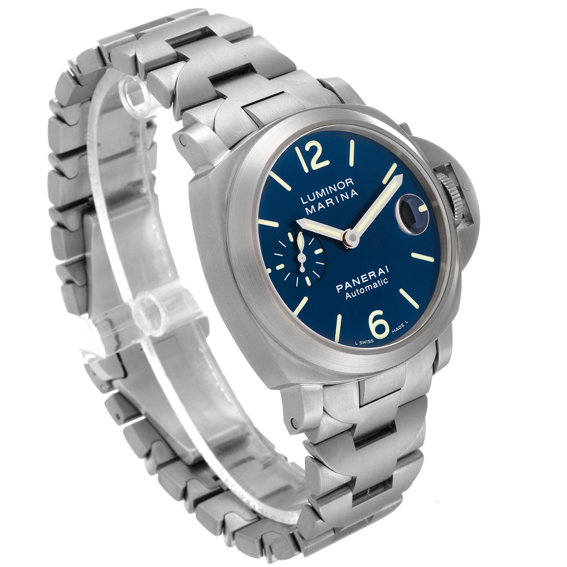 Panerai Luminor Marina - 40MM - Titanium - Blue Dial - PAM00283