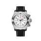 Breitling Avenger Stainless Steel 48 MM - Anthracite Calfskin Strap  - White Dial - A133751A1A1X1