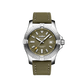 Breitling Avenger Stainless Steel 43 MM - Khaki Green Calfskin Strap - Khaki Green Dial - A17318101L1X1