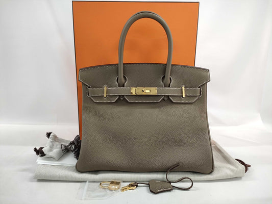 Hermès Birkin 30 - Etoupe Togo - Gold Hardware - B30ETGHW