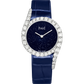 Piaget Limelight Gala - White Gold 32 MM - Blue Leather Strap - Diamond Bezel - Blue Dial - G0A45180