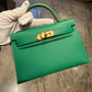 Hermès Kelly Sellier 20 - Vert Vertigo - Epsom - Gold Hardware - KS20VVEGHW