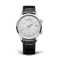 JLC - Master Control Memovox - 40 MM - Stainless Steel - Silvered-Gray Dial - Brown Leather Strap - Q411843J