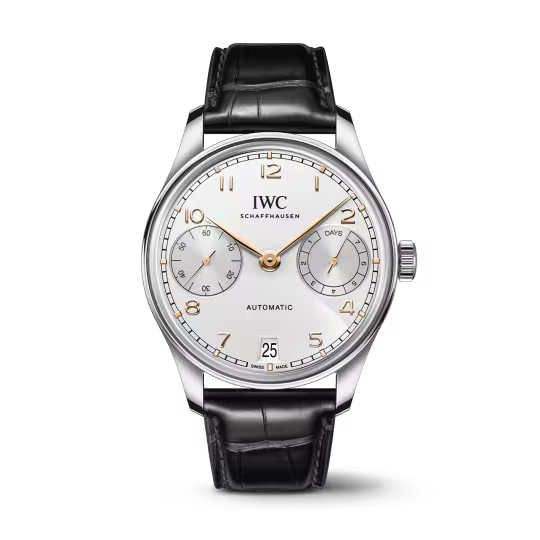 IWC Portugieser - Steel - 42.4 MM - Silver Dial - IW501701  nyc watcher nyc watches