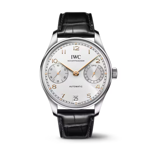 IWC Portugieser - Steel - 42.4 MM - Silver Dial - IW501701  nyc watcher nyc watches