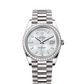 Rolex Day-Date - 40 MM - White Gold - MoP White Dial - 228349RBR PMOPD  nyc watcher nyc watches