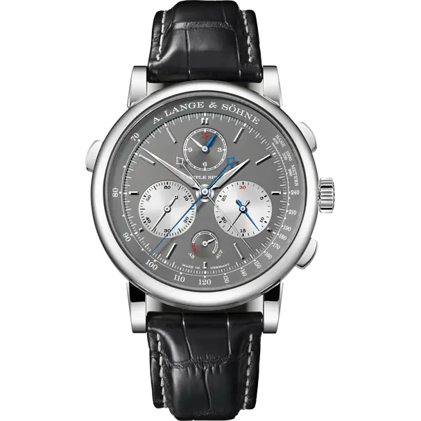 A.Lange & Söhne - Triple Split - Chronograph - 43.2 MM - White Gold - Grey Dial - 424.038F  nyc watcher nyc watches