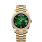  Rolex Day-Date - 40 MM - Yellow Gold - Green Dial - 228398TBR PGD nyc watcher nyc watches