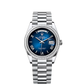 Rolex Day-Date - 36 MM - Platinum - Blue Dial - 128396TBR PB