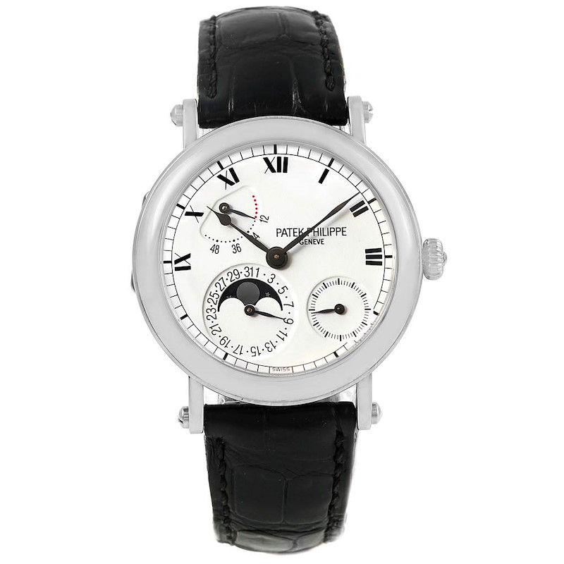 Patek Philippe Complications - Moonphase - White Gold - 36 MM -  5054G  nyc watcher nyc watches