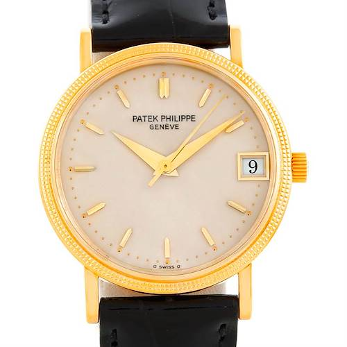 Patek Philippe Calatrava - 33 MM - Yellow Gold - 3802/200J nyc watcher nyc watches