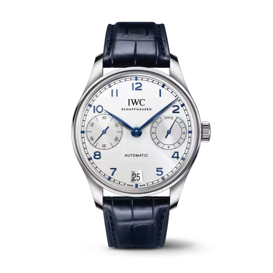 IWC Portugieser - Steel - 42.4 MM - Silver Dial - IW501702  nyc watcher nyc watches