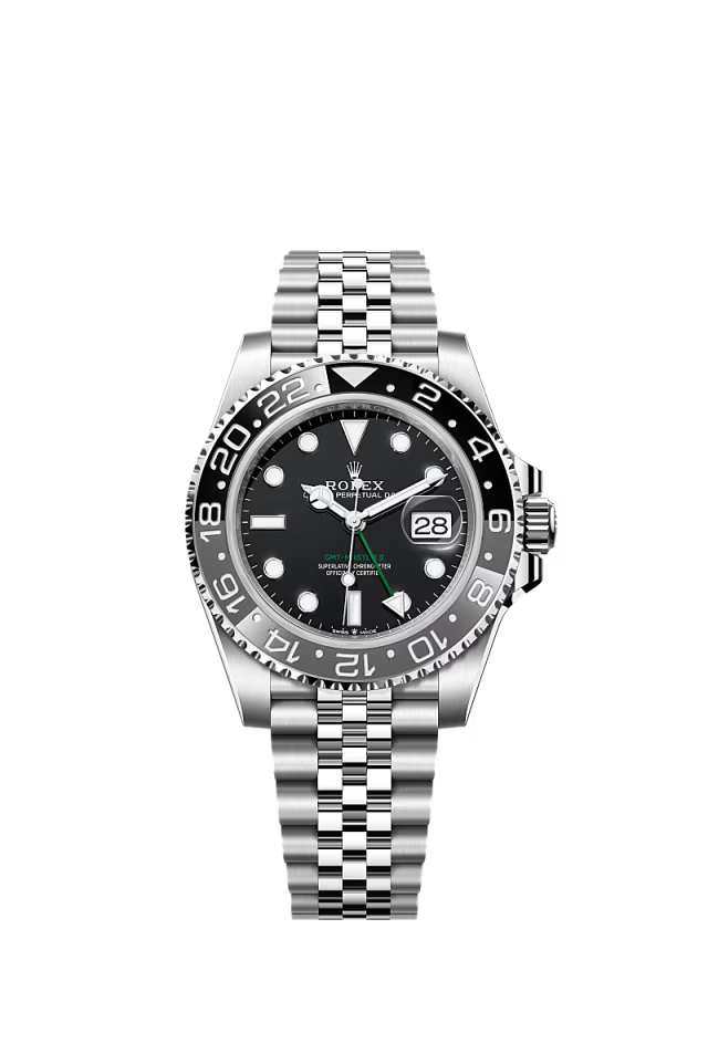 Rolex GMT-Master II - 40 MM - Stainless Steel - Black Dial - 126710GRNR JB nyc watcher nyc watches