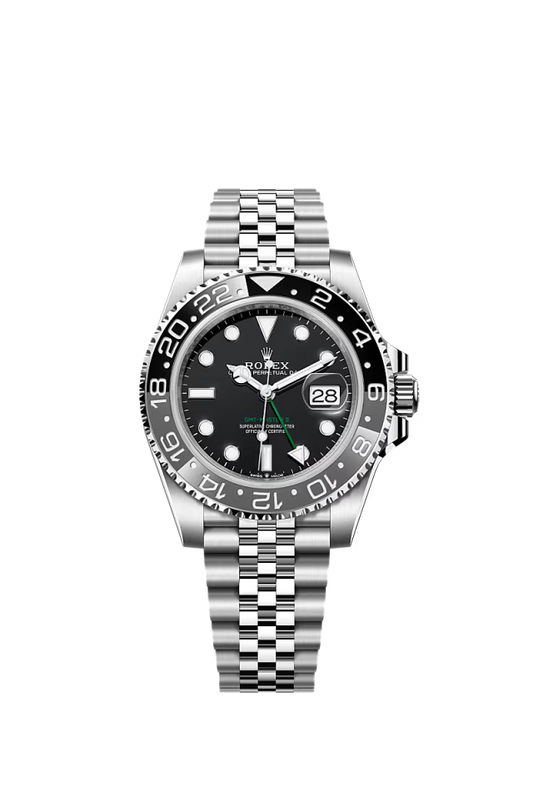 Rolex GMT-Master II - 40 MM - Stainless Steel - Black Dial - 126710GRNR JB nyc watcher nyc watches