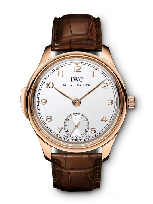 IWC Portugieser - Minute Repeater - Rose Gold - 44.2 MM - Silver Dial - IW544907 nyc watcher nyc watches