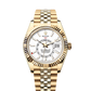 Rolex Sky Dweller - 42 MM - Yellow Gold - White Dial - 336938 JW  nyc watcher nyc watches