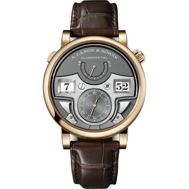 A.Lange & Söhne Lange 1 - 44.2 MM - Yellow Gold - Grey Dial - 147.050F  nyc watcher nyc watches