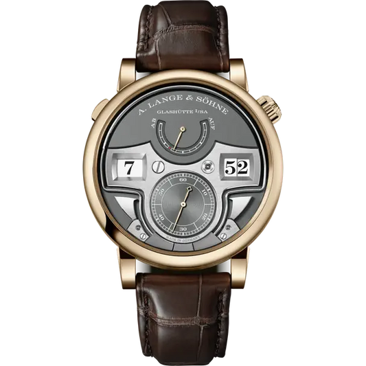 A.Lange & Söhne Lange 1 - 44.2 MM - Yellow Gold - Grey Dial - 147.050F  nyc watcher nyc watches