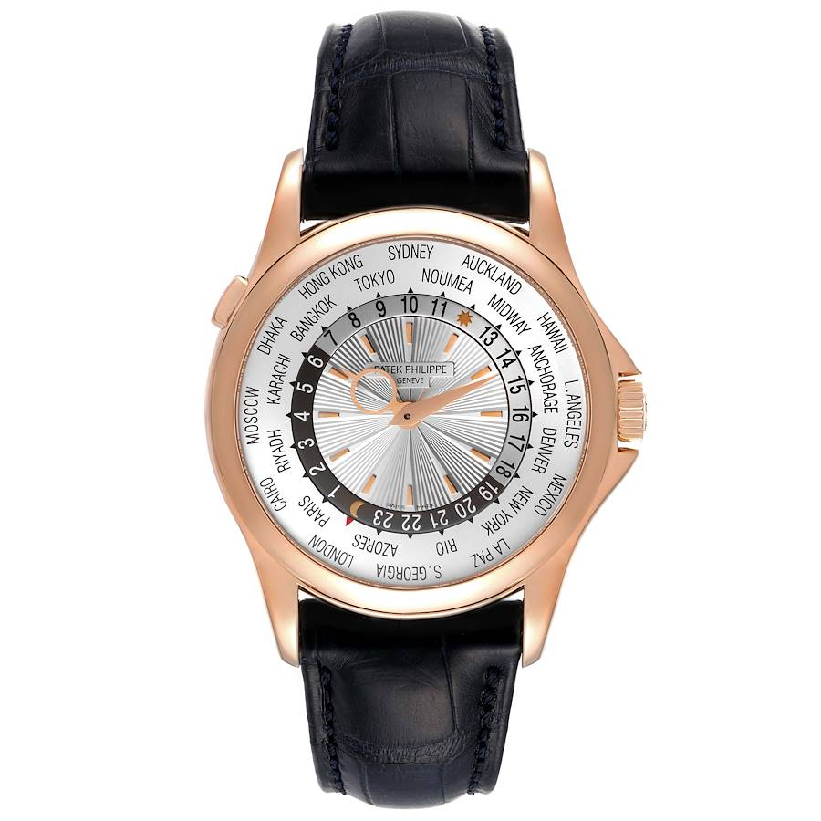 Patek Philippe Complications - World Time - 39.5 MM - Rose Gold - 5130R nyc watcher nyc watches