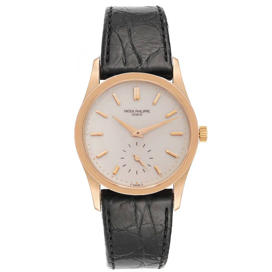 Patek Philippe Calatrava - 30.5 MM - Rose Gold - 3796R nyc watcher nyc watches