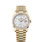 Rolex Day-Date - 36 MM - Yellow Gold - MoP White Dial - 128398TBR PMoPWd nyc watcher nyc watches