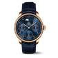 IWC Portugieser Perpetual Calendar - Moonphase - Rose Gold - 44.2 MM - Blue Dial - IW503312 nyc watcher nyc watches