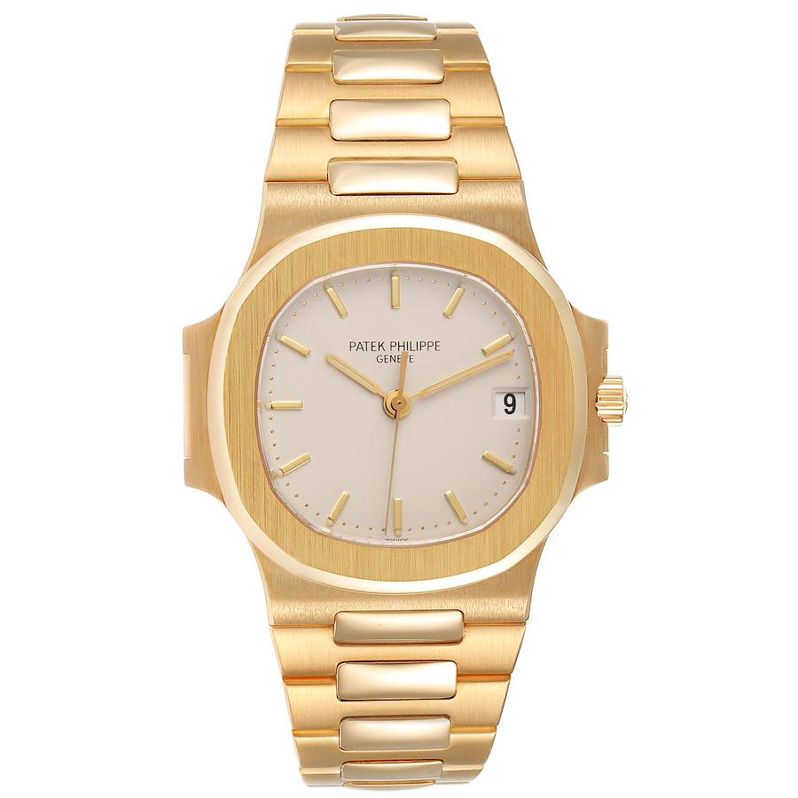 Patek Philippe Nautilus - 37.5 MM - Yellow Gold - 3800J nyc watcher nyc watches